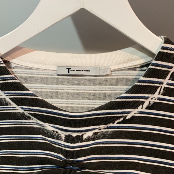 T Alexander Wang Cinched Front Tee - Picture 3 of 3